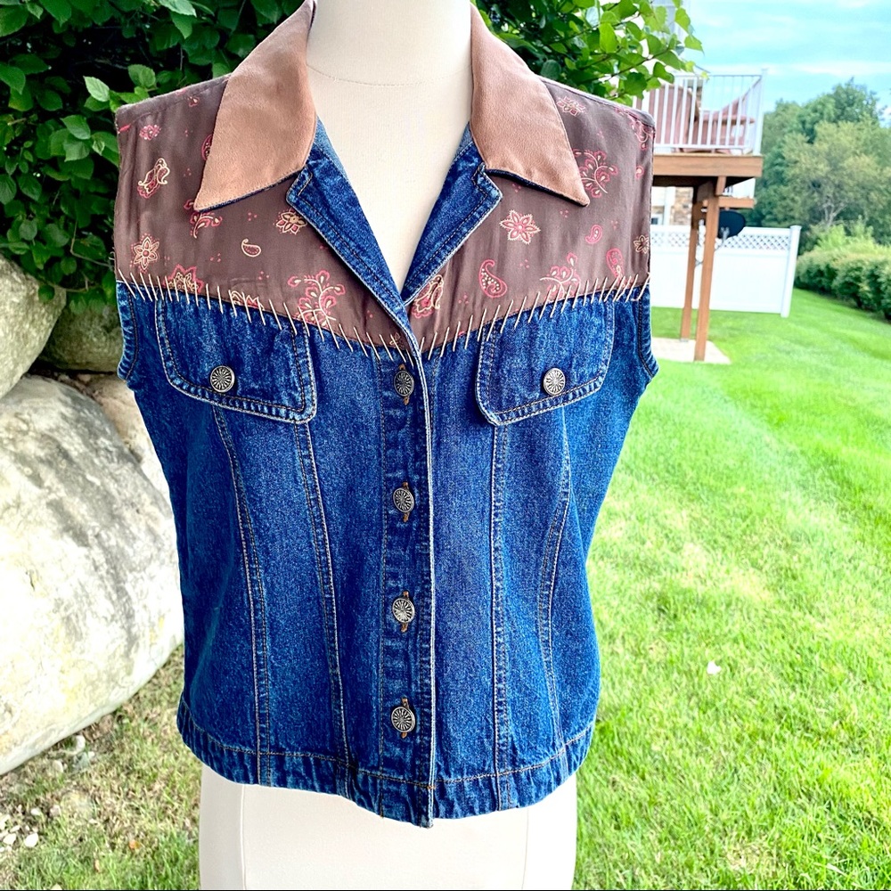 Gordon & James Signature Denim Vest